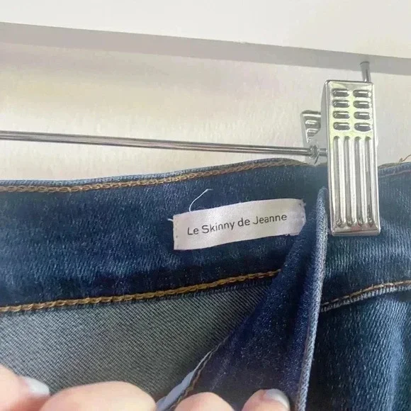 Frame dark‎ wash le skinny de Jeanne jeans 31 - Picture 5 of 5